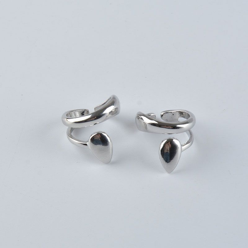 

Cold Style Punk Leaf Men s and Women s Fashion Metal Ear Clip A Pair of Ear Clips