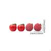 4 Pieces Fruit Car Dashboard Decorations Gifts Accessories Mini Center Console Ornaments for Office