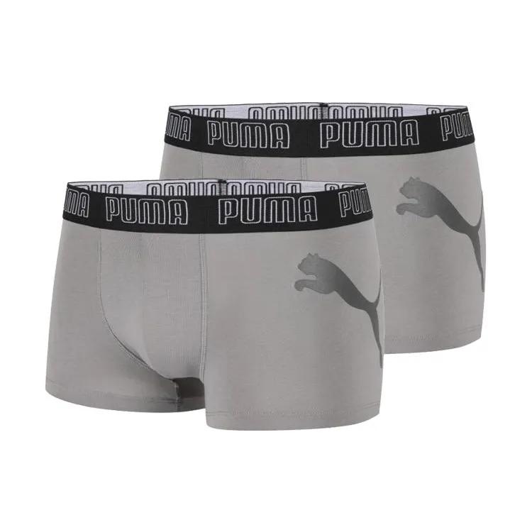PUMA Boxer Briefs Men's Combo Light Gray (Unisex) Boxer Briefs 701220208 003