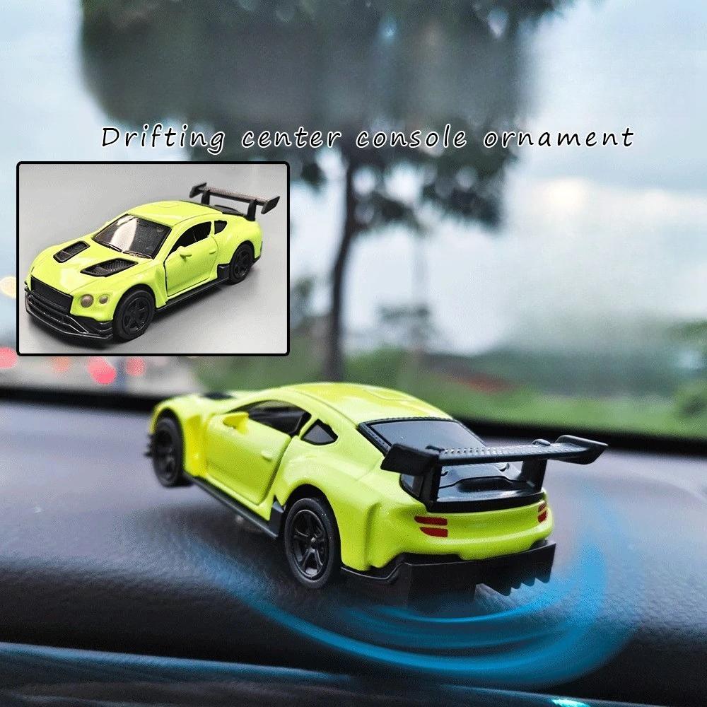 Auto Individualität Mittelkonsole Ornamente Sportwagen Drift Drehendes Auto Dekor Auto Armaturenbrett Drehendes Rennmodell Dekoration