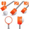 Portable Golf Ball Grabbers Pickup Tool Aluminum Alloy Golf Ball Grabbers Telescopic Ball Retrievers Easy to Use
