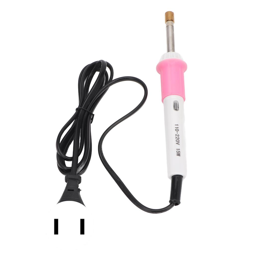 Hot Fix Applicator with 7 Tips Iron Rings 15W Quick Heating Semi Automatic Energy Saving DIY Hot