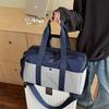 New large-capacity leisure sports fitness bag dry and wet separation storage bag simple and fashionable portable shoulder messenger bag
