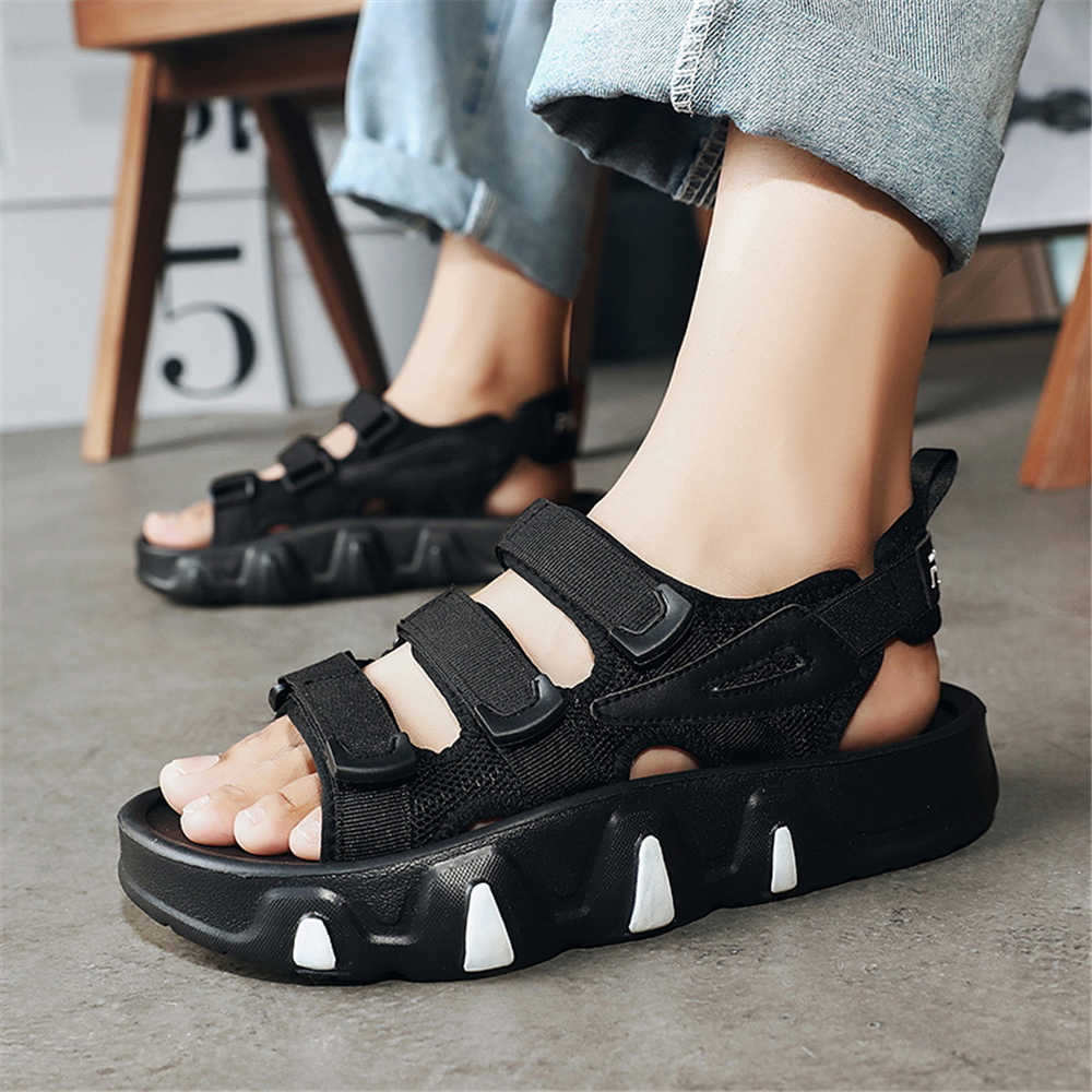 Fashion High Performance Slingback Genuine Brand Slippers Women's Sandals 44 Size Shoes White Sneakers Womans Sports Trend
