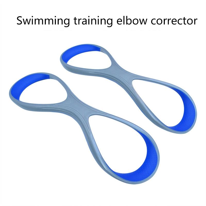 

1 Pair High Quality Forearm Fulcrum Fin Corrective Freestyle Arm 8 Word Teaching High Elbow Swim Webbed Glove Swimming Equipment L