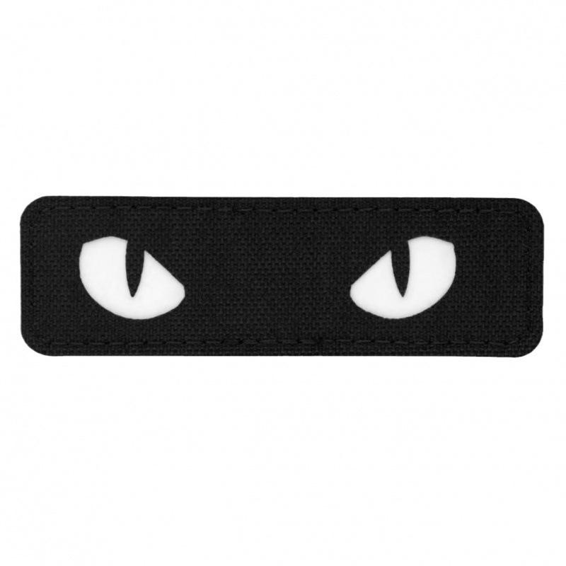Military Morale Embroidered Patches Cat Eyes Patches Tactical Motorcycle Biker Tags Hook And Loop Badge Emblem For Backpack