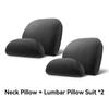 YZ For Tesla Model 3 Y X S Car Neck Pillow Protective Lumbar Back Support High-Quality Headrest Lumbar Interior Car Accessories