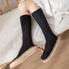 Warm Floor Plush Socks Sleeping Winter Stocking Knitted Knee High Socks  Unisex