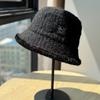 New Plush Fisherman Hat Women's Autumn and Winter New Thick Warm Basin Hat Korean Style Atmosphere Big Head Bucket
