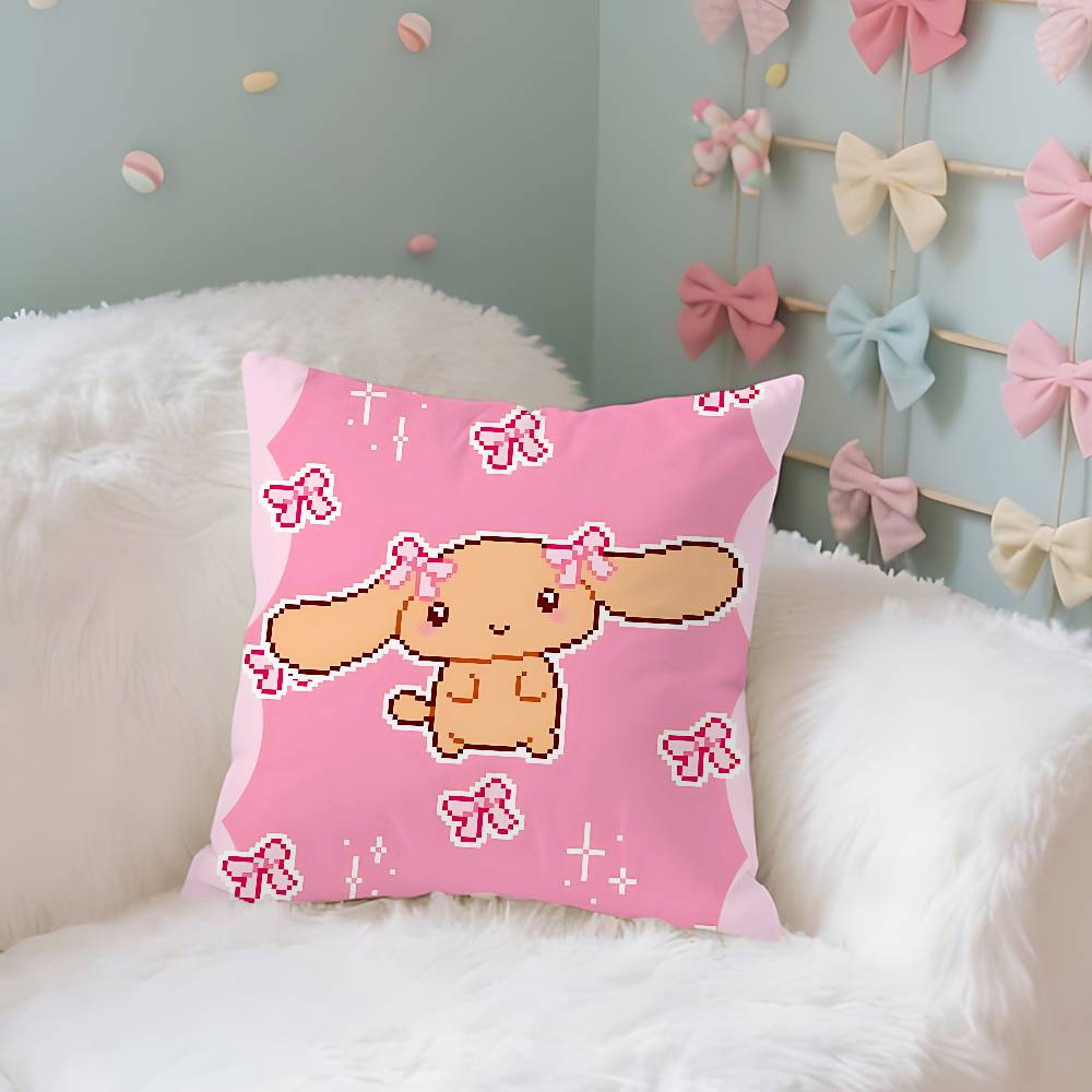 Cute MMochakawaii Case Plush Fabric Soft Pillowcase Double Sided Print Cushion Cover Household Gifts
