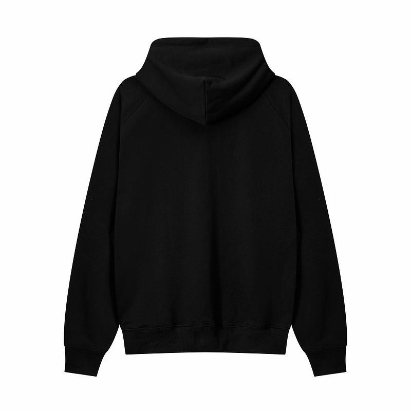 Unisex Hooded Zip-Up Sweatshirt Long Sleeve Casual Oversized Cotton Pullover Teens Adults