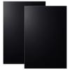 OLYCRAFT 2-Piece ABS Plastic Sheet, 300x200mm, 3mm Thick, Black, Hard Plastic Plates for Model Buildings, Architectural Models, Modeling Panels, DIY C