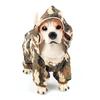 Dog Raincoat Reflective Waterproof Pet Hooded Overalls Puppy Cat Camouflage  Rain Coat Pet Clothing