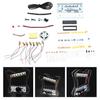 Zestaw DIY 51SCM Zestaw Harfy Laserowej Zestaw Klawiatur DIY Struny Zestaw Części Elektronicznych Zestaw DIY