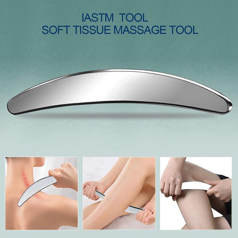 Stainless Steel Gua Sha Muscle Scraper Tool Myofascial Scraping Tools Lymphatic Drainage Massager Soft Tissue Massage Tool