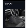 For Tesla Model 3 Highland Central Control Side Defense Kick Pad Nappa Leather Model Y 2023 Right Rudder Protective Foot Pad