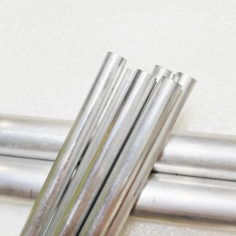 2PCS 6063 Aluminum Tube Aluminium Pipe OD9-14mm ID2-13mm Straight Hollow Round Pipes Plumbing Diy Tool Metal