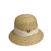 Dome Short Edge Straw Hat Female Audrey Lampshade Bell Hat Summer Shade Basin Hat Top Hat