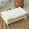 Yongyouwan Cotton Pure White Round Corner Hotel Low Pillow Soft, Breathable, Skin Friendly Student Dormitory Adult Sleeping Pillow Core