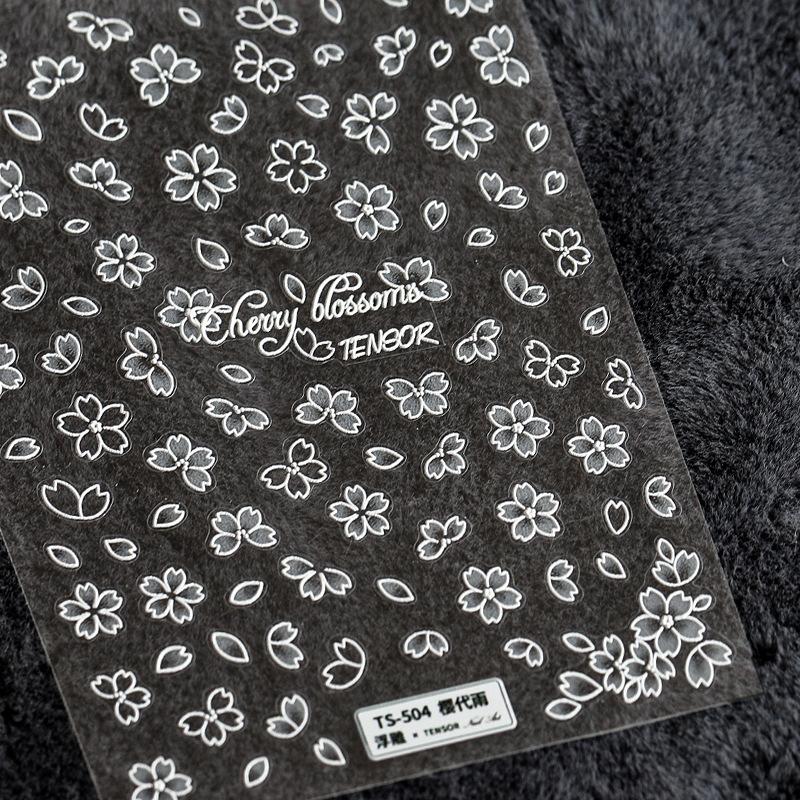 New Fruit Strawberry Jelly Nail Art Cute Stickers Sweetheart Cherry Bow Rabbit Diy Nail Decoration