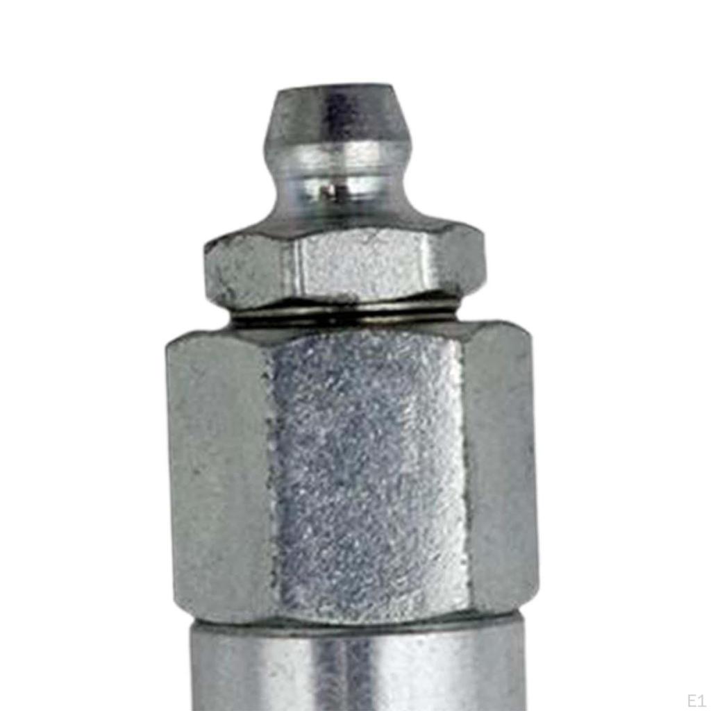 Right Angle Grease Coupler Push On Slotted Easy Installation Accessories Sturdy 1/8