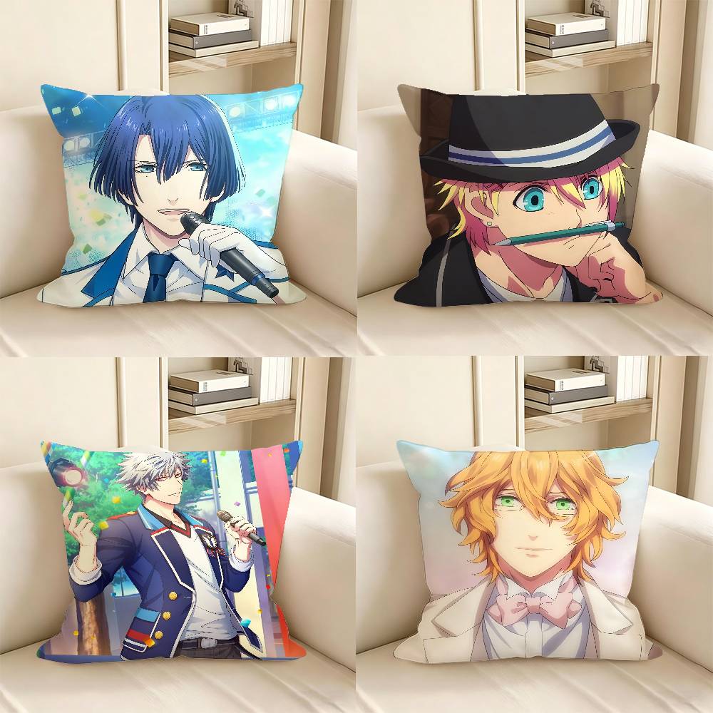 1pc Game Uta No Prince-sama Pillow Case Fashion Square Pillowcase Bedroom Sofa Room Ins Decoration Leisure