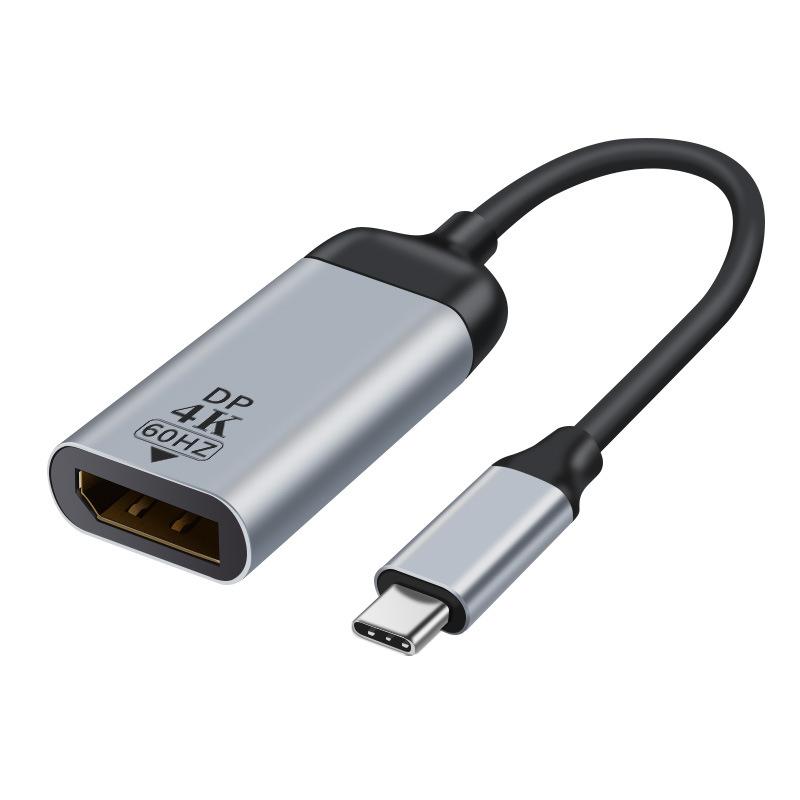 2Pcs Type-C to HDMI DP MiniDP Video Adapter, Audio Screen Mirroring Converter for Phone Laptop Monitor