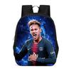 Zaino Scolastico per Bambini con Stampa Cristiano Ronaldo Neymar Leggero Design Ergonomico Studenti Elementari