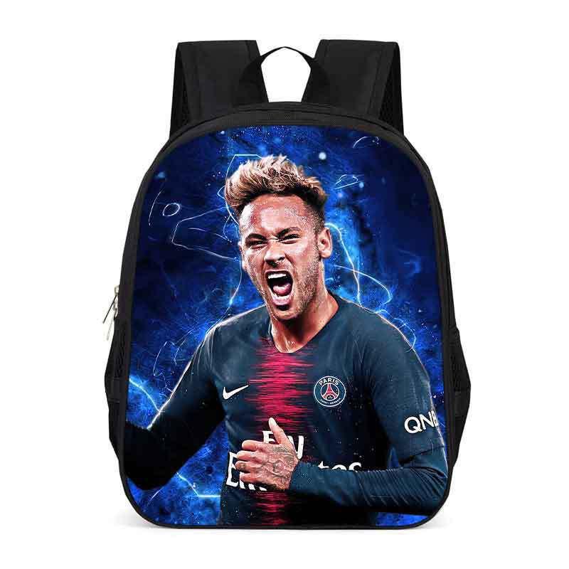 Zaino Scolastico per Bambini con Stampa Cristiano Ronaldo Neymar Leggero Design Ergonomico Studenti Elementari