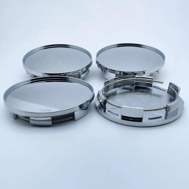 

4 шт./компл. 68 мм Универсальные колпаки на центральную ступицу автомобильного колеса Комплект крышек Автоаксессуары Прочный АБС-пластик Детали для стайлинга автомобиля Аксессуары серебряный