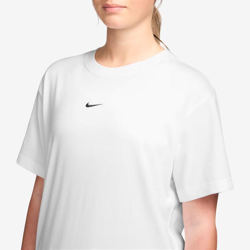 Nike Sportswear Soft Round Neck Pullover Short Sleeve T-Shirt Women Tops IH7602-100