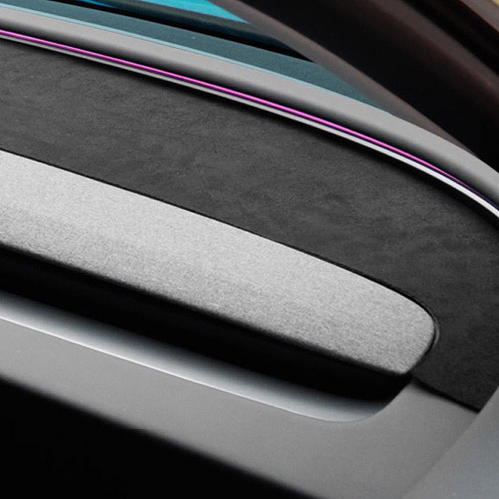 Dashboard Light Shielding Mat For Tesla Model Y Juniper 2026 2025 Dashboard Cover Pad Suede Sunshade Protector Car Accessories