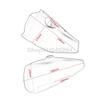 Black Motorcycle Side Battery Fairing Cover Left Right Guard For Harley Sportster XL Iron 883 1200 48 72 Custom 2004-2013