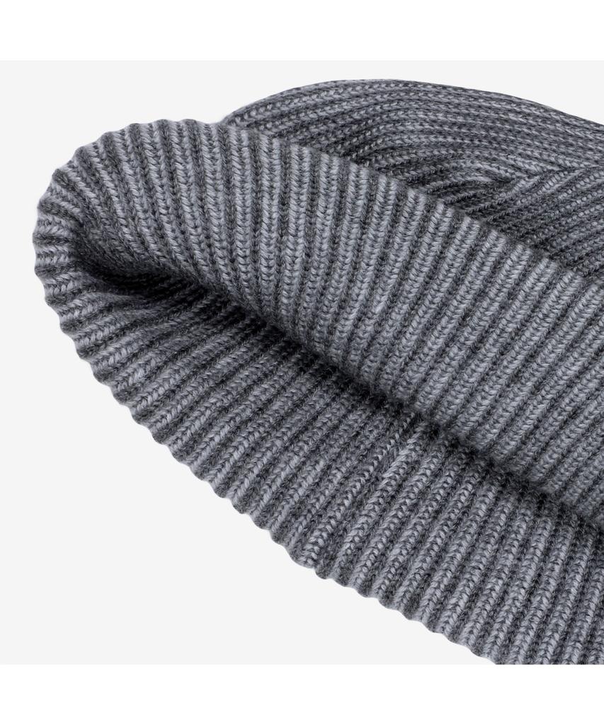 Noseupeiseu Ne3Br52M White Label Bold Beanie Gray