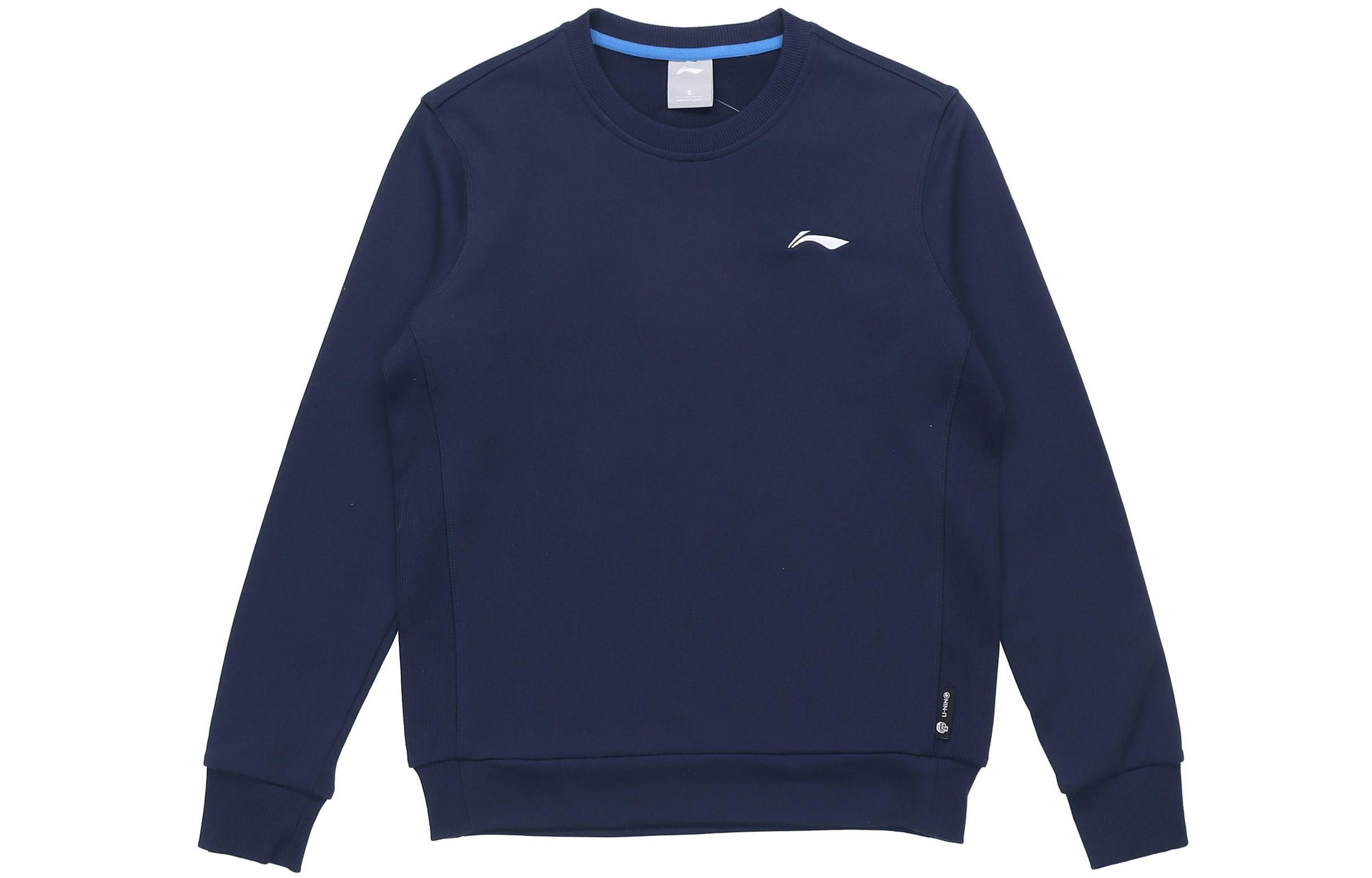 Li Ning Sweatshirt Men s Ink Blue AWDR571-2 XXXXL
