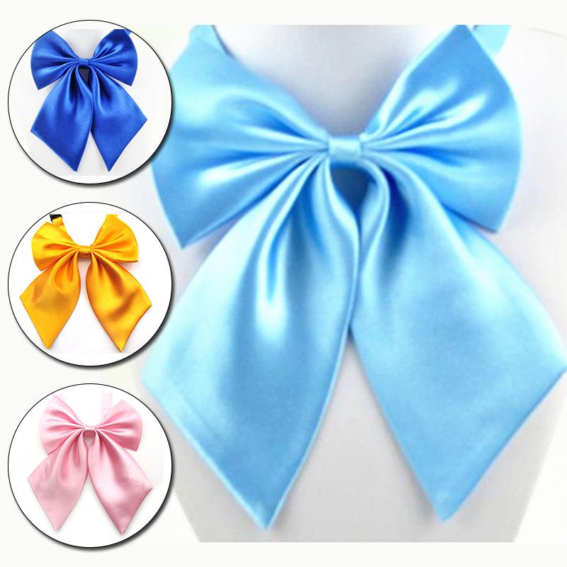 

1 шт., женский галстук-бабочка для вечеринки, банкета, однотонный галстук-бабочка, шелковые галстуки, шпильки для воротника, аксессуар для костюма