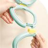6 Hooks Spliceable Baseball Cap Rack  Round Hat Stand and Holder Organizer for Door Closet Storage Hanger Hat Organizer Hanging