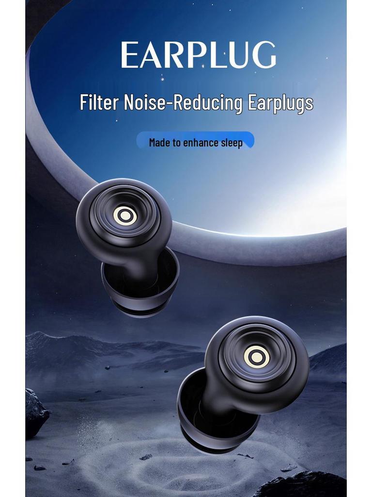 2024 Super Strong Noise Reduction Filter Earplugs for Sleep, Snoring, and Swimming