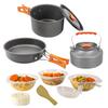 Buiten Kookgerei Theepot Set voor 2-3 Personen - Draagbaar Camping Servies