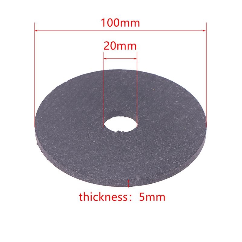 

1Pc Round Friction Pads Brake Pads For Wear-Resistant Clutch Disc Circular Friction Plate Od 100Mm Id 20Mm Thickness 3/4/5/6Mm 100X20X5mm