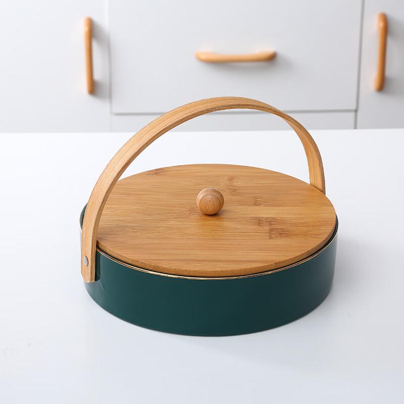 RuHan Ceramic Handled Snack Tray