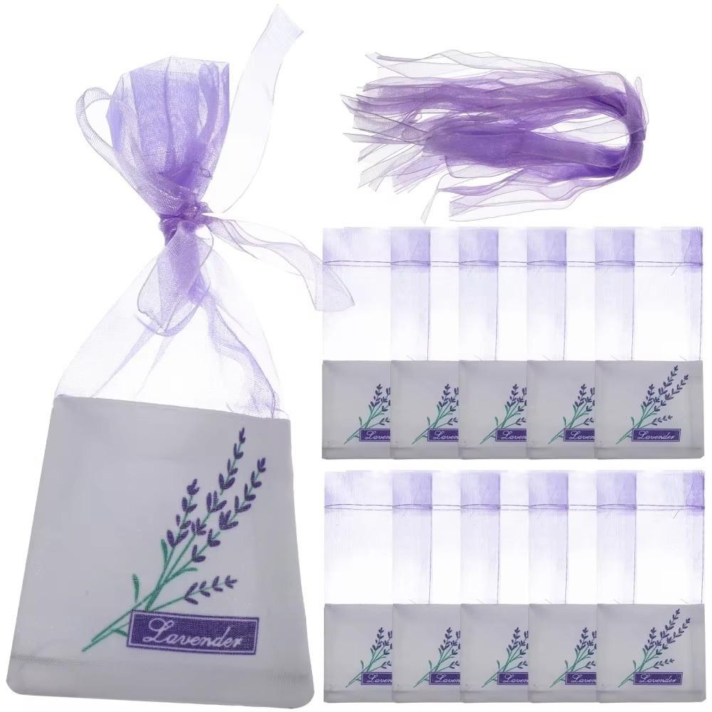 10/20PCS Drawstring Mesh Lavender Bags Indoor Deodorizing Air Fresheners Empty Sachet Bags Small Sachets Premium Cotton Muslin