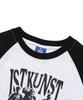 ISTKUNST Scene Band Raglan Ls Tee_Light Gray(Ik2Fsmt553A)