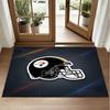 Covor din Catifea Cristal cu Design Pittsburgh Steelers Covoraș Decorativ Moale pentru Dormitor Intrare