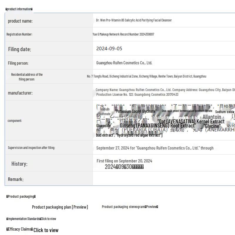 Dr. Wen Salicylic Acid Purifying Acne Facial Cleanser