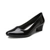 Order A Size Up Pointed Toe Thick Heel Fashion Sandals - Women's Summer Casual Non-Slip Outdoor Wear