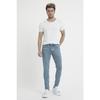Men's Light Blue Slim Fit Lycra Skinny Leg Jeans