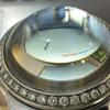 CORUM 39.151.47 Women's watch Bubble Diamond Bezel  Wristwatch SS blue/Black