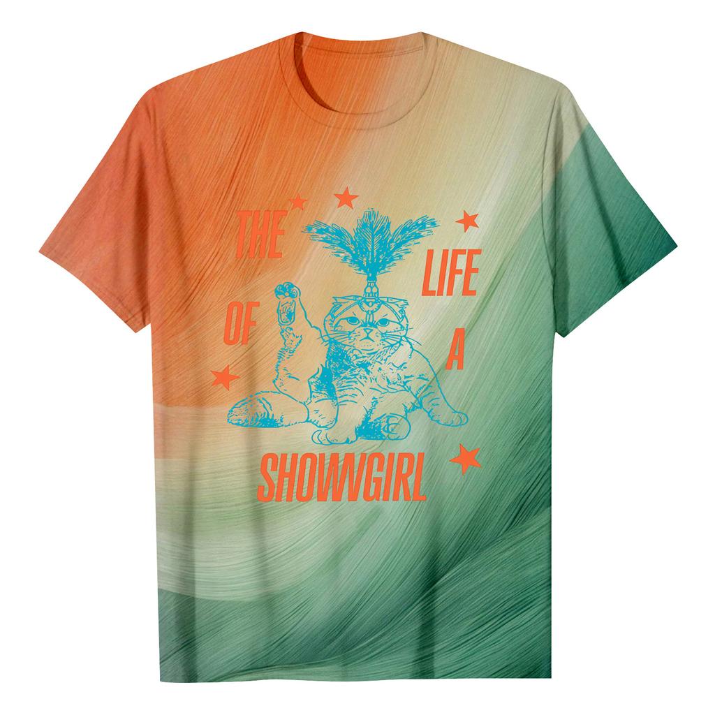 Unisex Casual Letter Print Short-sleeved T-shirt