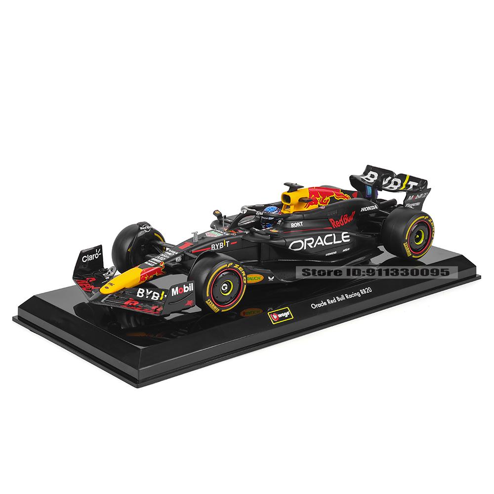 Bburago 1:24 F1 Oracle Red Bull Racing #1 Max Verstappen #11 Sergio Perez Alloy Car Model Toy Series Collection Gift